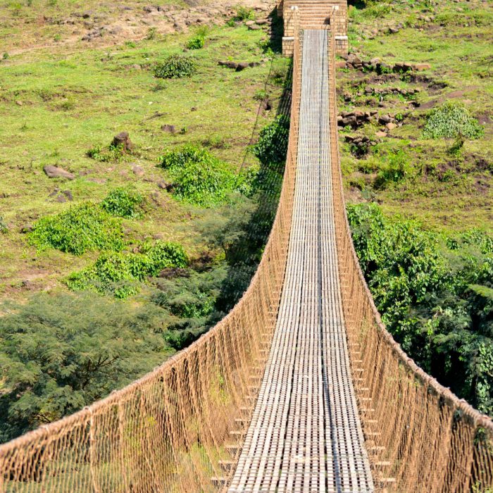 Brücke über Nilschlucht